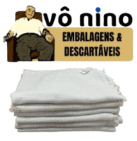 Pano alvejado BR 45x60cm (pack 3 Unidades)