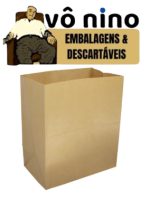 Saco Kraft ´´GG`` brilhopel