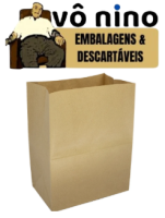 Saco de Papel Kraft 15Kg  