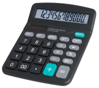 PAPELARIA- CALCULADORA 12 Dig.(BRW) C/Pilha)(02)