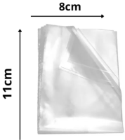 LEOPLAST-Saco Cristal (08X11X0,06)  C/ 500