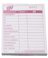 Comanda Discriminada Bloco 10x100 Fl.    (430) R/4