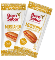 SACHE MOSTARDA BOM SABOR 182x7 gr
